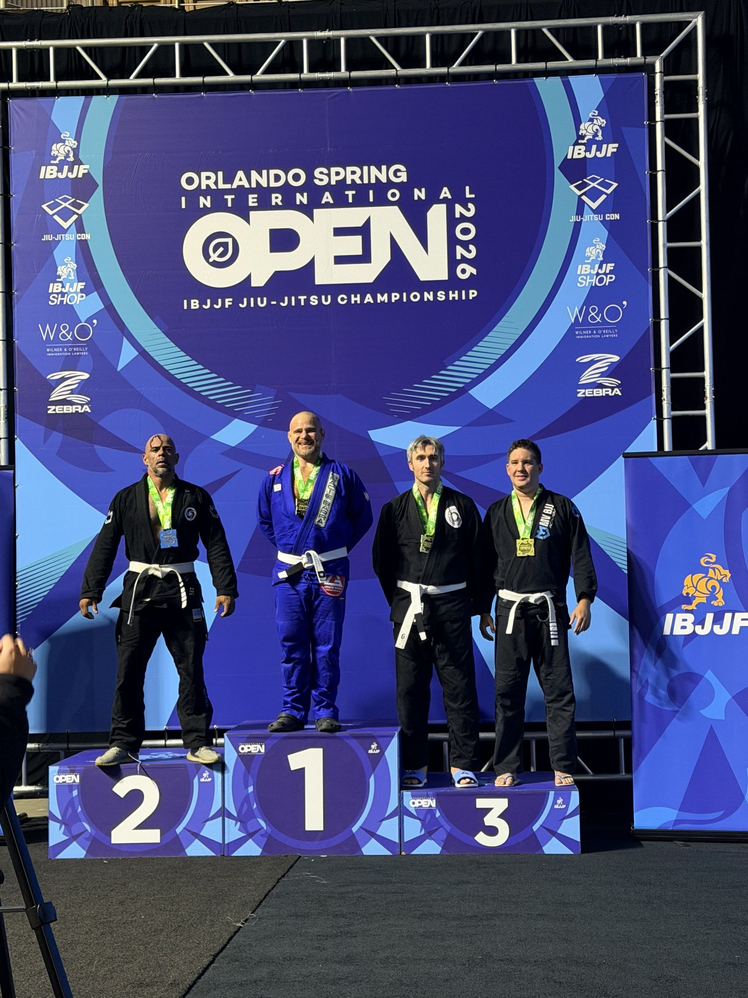 Jiu-jitsu podium
